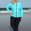 uv sun safe full cover plus size swimwear for women extra large xl