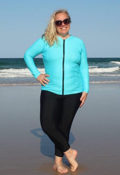 uv sun safe full cover plus size swimwear for women extra large xl