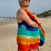 dyed sarong stripe