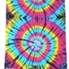 tie dye sarong with cat
