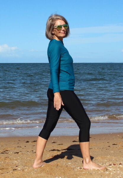 below the knee swim tights chlorine resistant swimwear for women australia new zealand