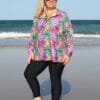 sun safe swim leggings with inner brief plus size curve ladies
